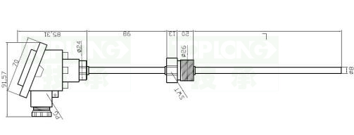 HFS靶式水流開(kāi)關(guān)流量控制范圍圖